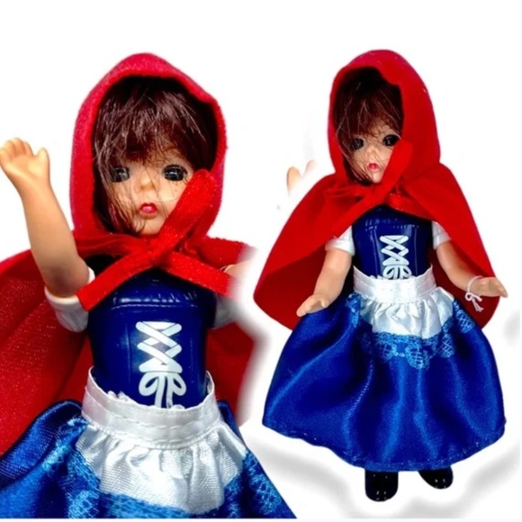 Madame Alexander mini Doll - Little Red Riding Hood - sleeping eyes - excellent - Picture 1 of 3